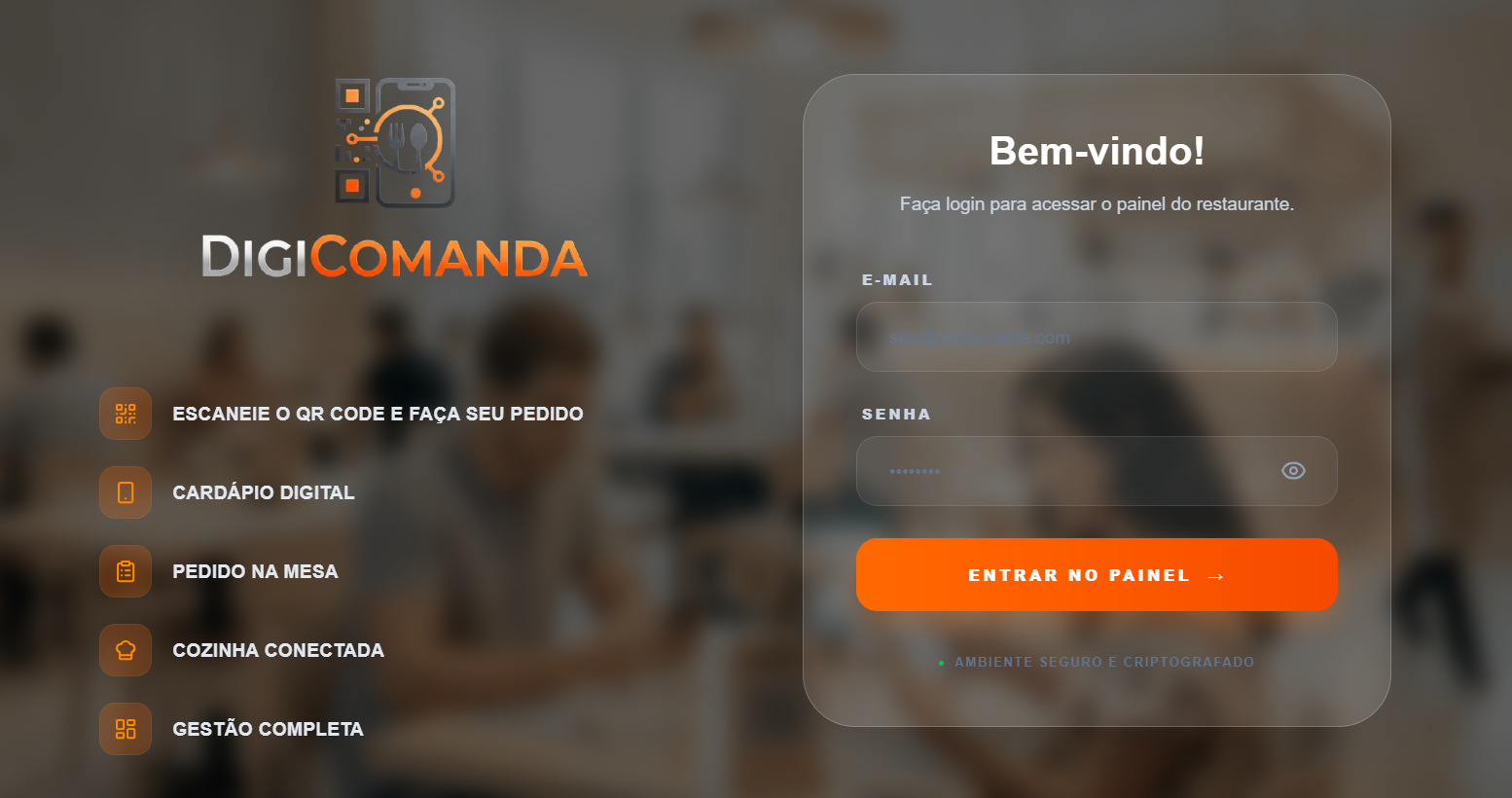 Tela de Login
